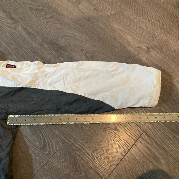 Swiss Tech Jacket Womens Hooded Double Full Zip White Coat Xl Ski Snow Warm - Picture 11 of 11